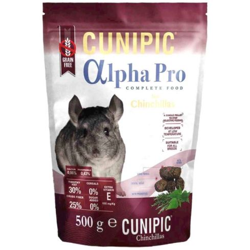 CUNIPIC Alpha Pro Chinchilla 500 g.