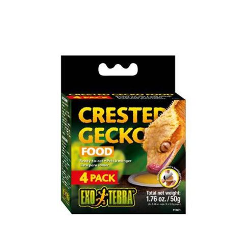 Exoterra Crested Gecko food 4-pack