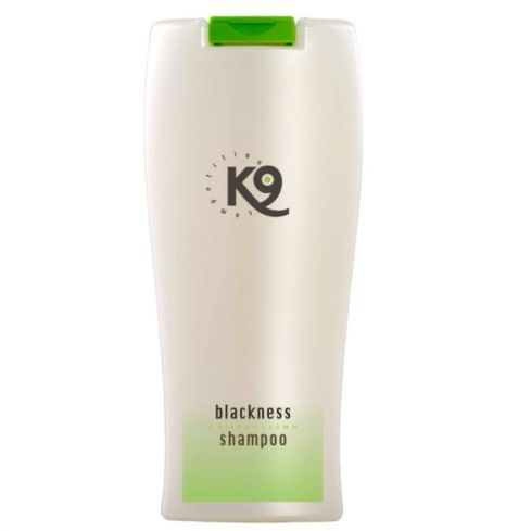 K9 Aloevera blackness shampoo 300ml Tummalle mustalle turkille