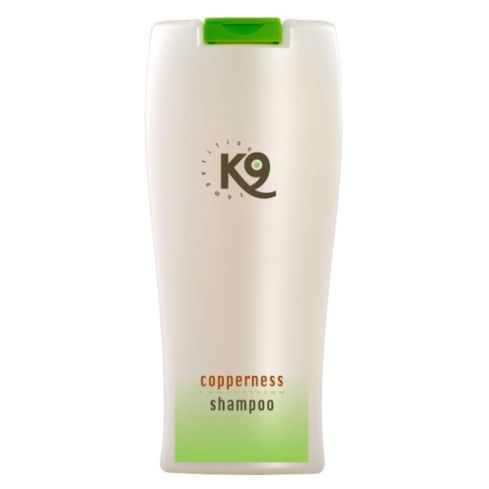 K9 Aloevera copperness shampoo 300ml Ruskealle turkille